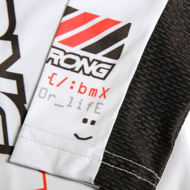 Stay Strong V5 Race Jersey - White