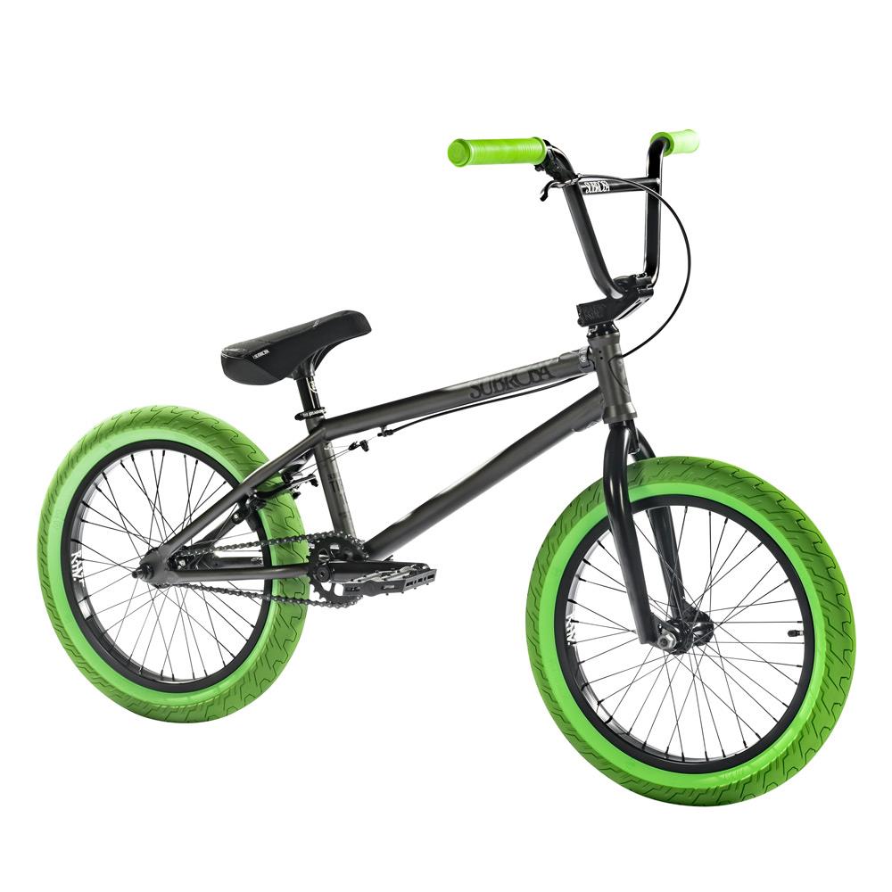 18 in bicycle bmx Subrosa Tiro 18" BMX Bike Gun Metal Grey/Swamp Green
