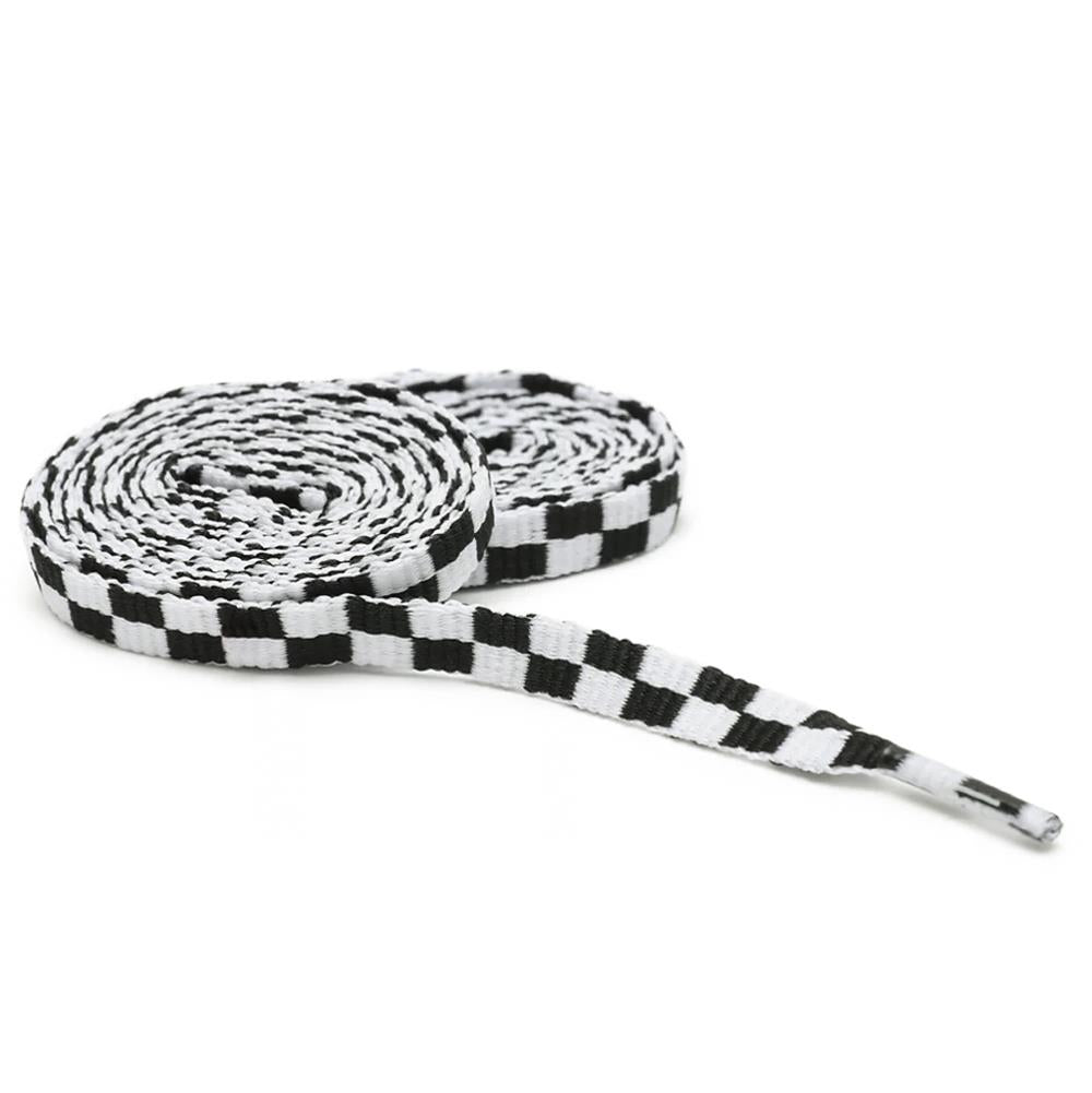 Vans Laces 54"- Black/White Checkerboard