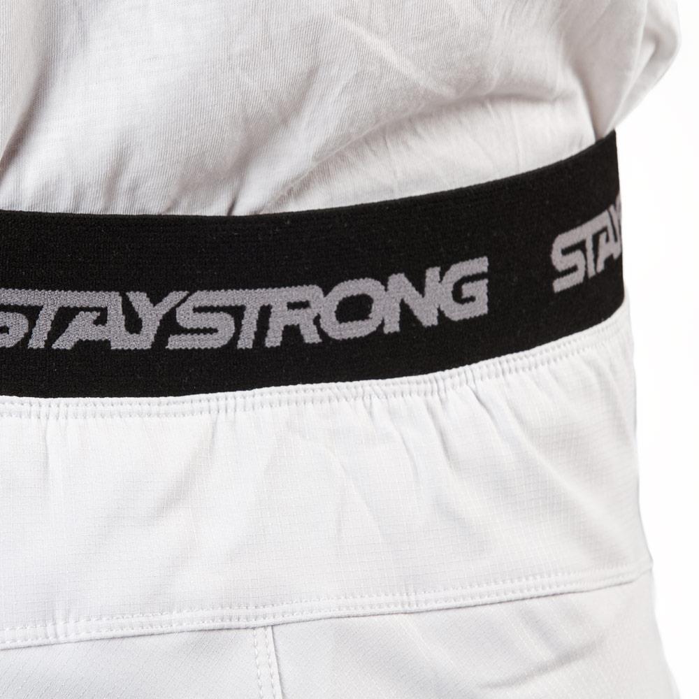 Stay Strong Jeunesse V3 Pantalons de course - blanc /Noir
