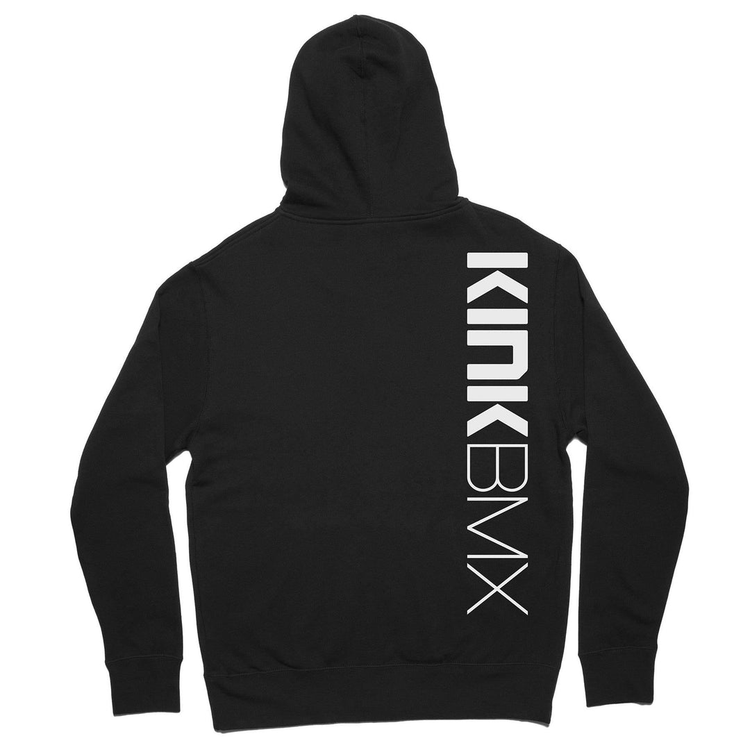 Kink Vertical Zip Hoodie - Black