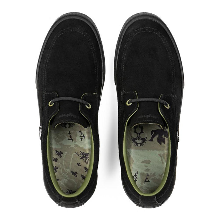 Higher Salem Suede Slip-On - Black/Black/Black