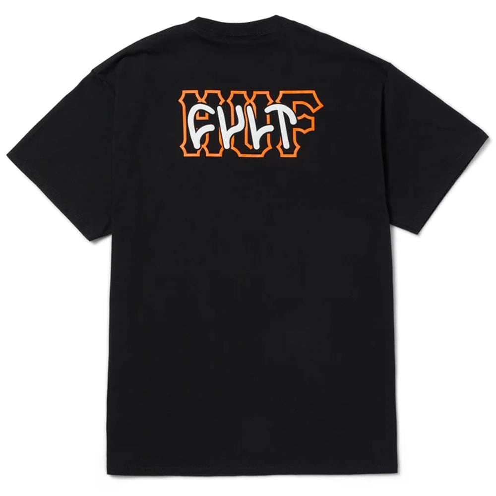 Cult X Huf T-Shirt - Black