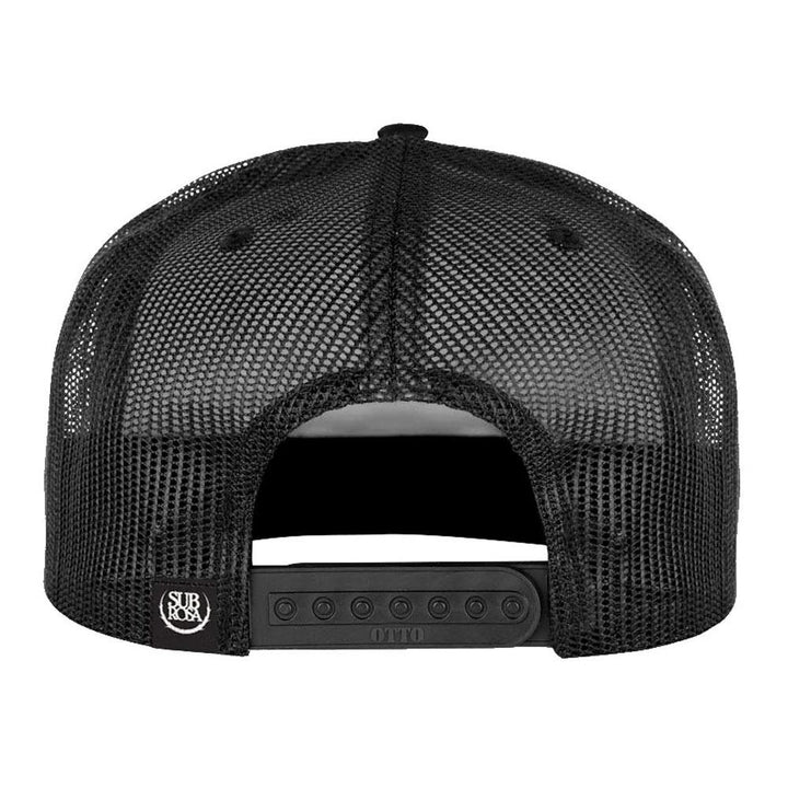 Subrosa Splattered Trucker Hat - Black