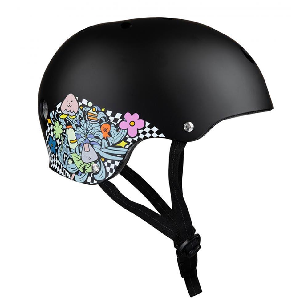 187 Killer Pads Certified Helmet - Lizzie Black/Floral