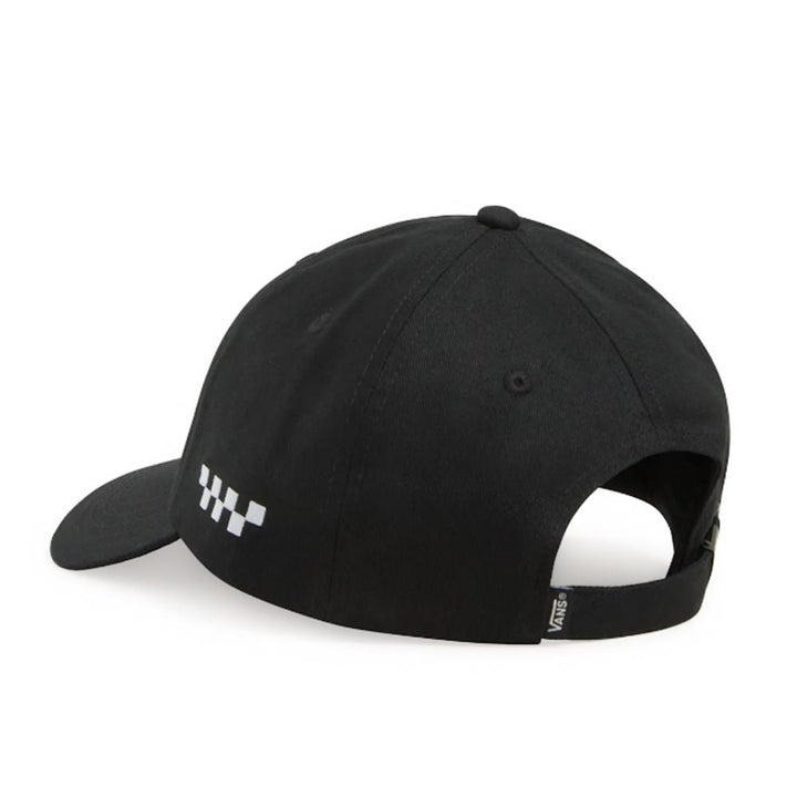 Vans Check Side Curved Bill Jockey Cap - Black