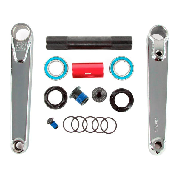 BLUNT ETHAN クランクFIT BMX 24MM Secret The – Crank BMX Cranks 2-Piece Spline-Drive 24mm Indent Fit CRANKS パーツ