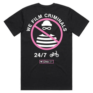 Chic x Help Camiseta de 'We Film Criminals' - 