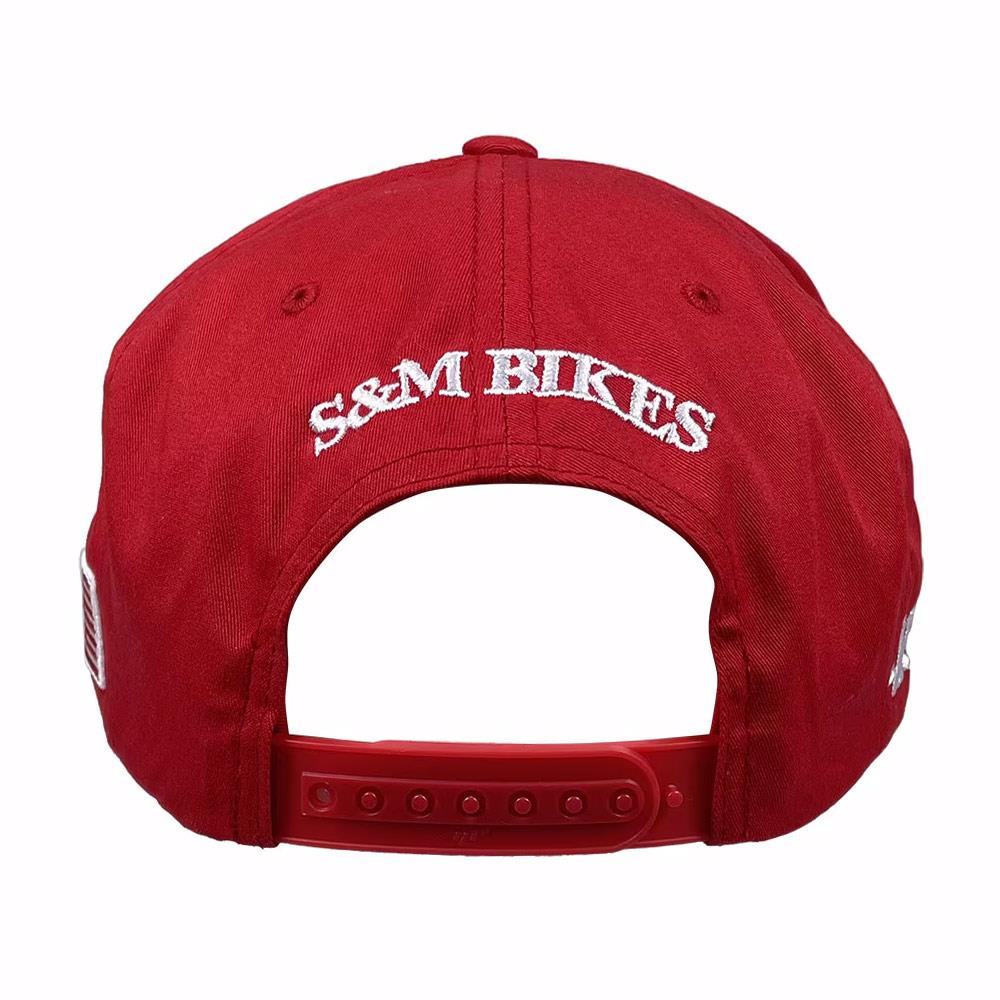S&M Ride American Bikes Again Hat - Red