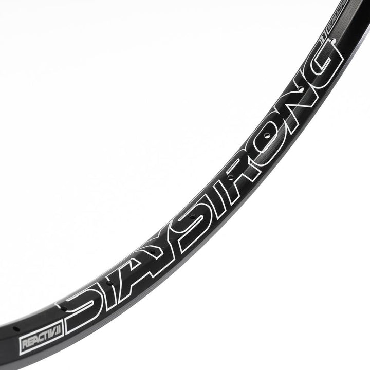 Stay Strong Reactiv 2 24", 36H Race Rim (1.75") - Front/ Black
