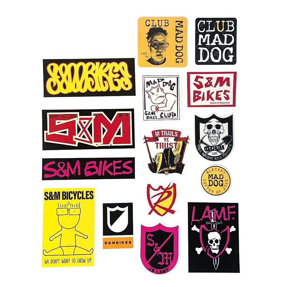 S&M 16 Pack Spring 2024 Stickers