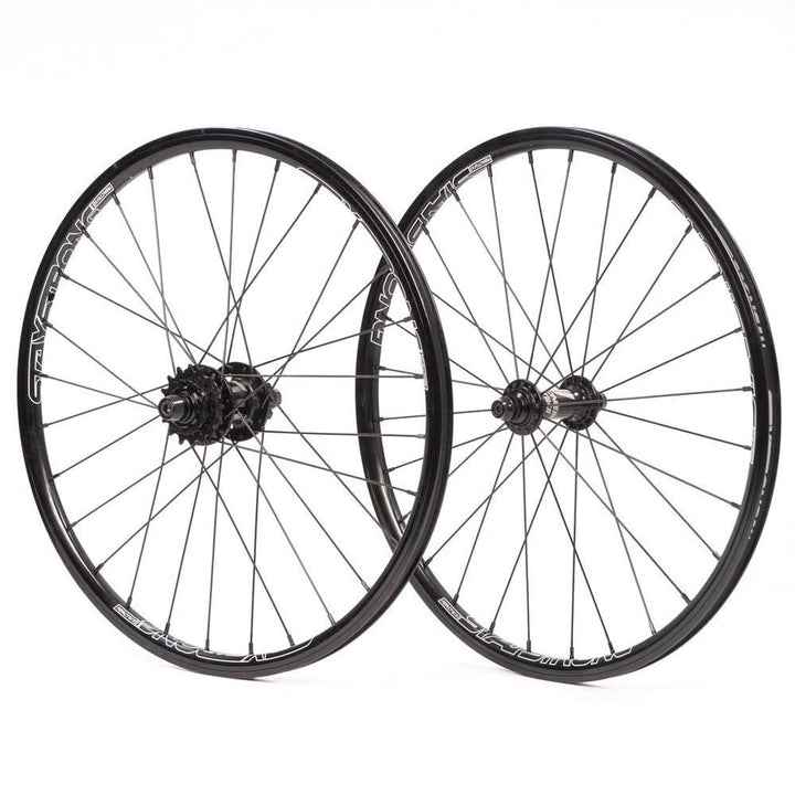 Stay Strong Reactiv 2 20" Disc Race Wheelset- Black/ 1-1/8"