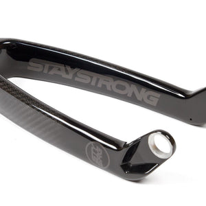 Stay Strong x Avian Versus Pro Carbon Tapered 20'' Race Forks - Gloss Carbon/ 20mm dropouts