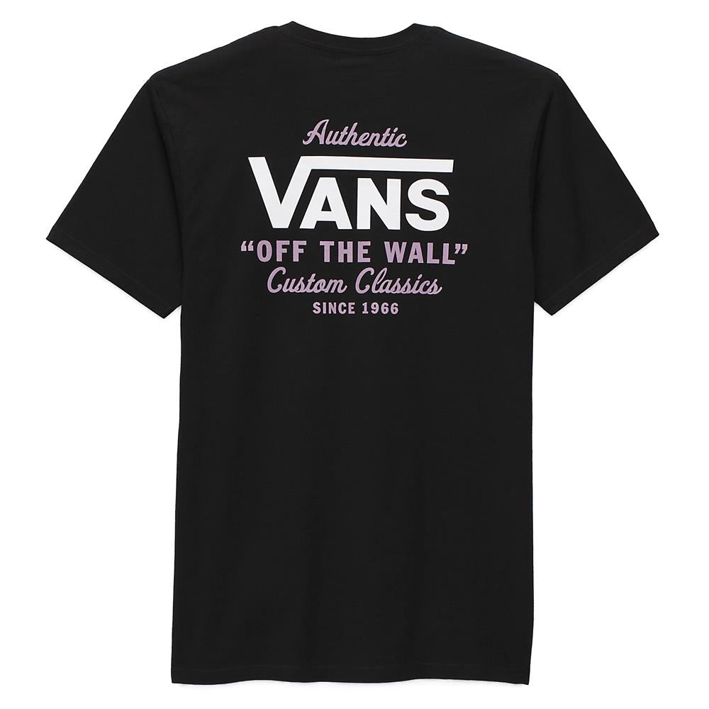 Vans Holder St Classic T-shirt - Black with Lavender Mist