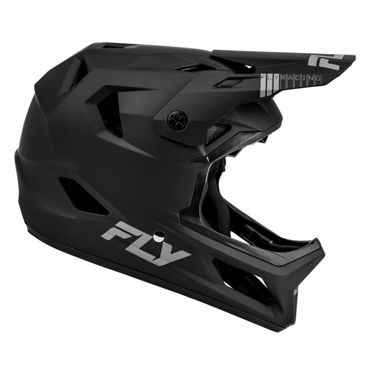 Fly Racing Rayce Solid Helmet - Matte Black