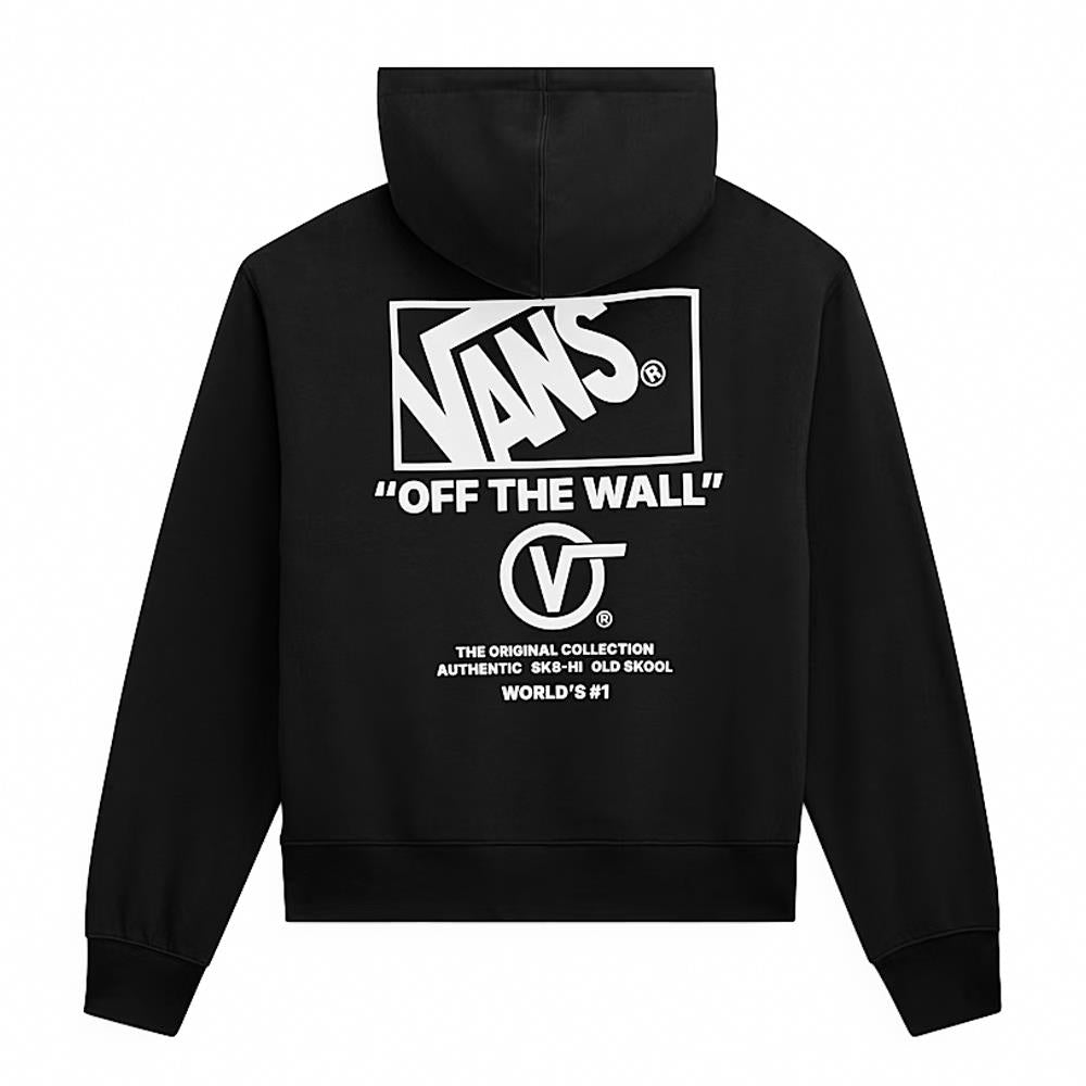 Vans Stacked Hi Pullover Hoodie - Black/White