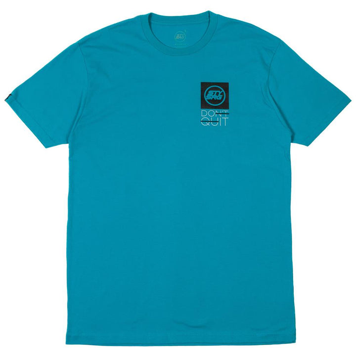 Stay Strong V4 T -Shirt - Stahl Blau