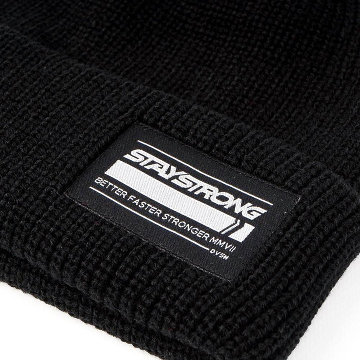 Stay Strong BFS Patch Beanie - Nero