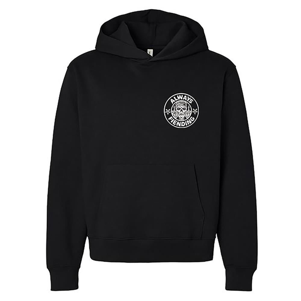 Fiend Always Fiending Hoodie - Vintage Black