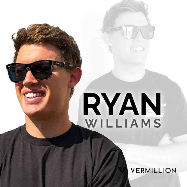 Vermillion Mystic Sunglasses - Ryan Williams Signature - Black/Black