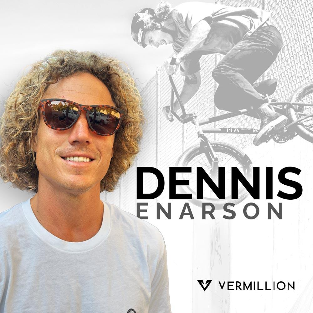 Vermillion Endy Sunglasses - Dennis Enarson Signature - Tortoise/Brown