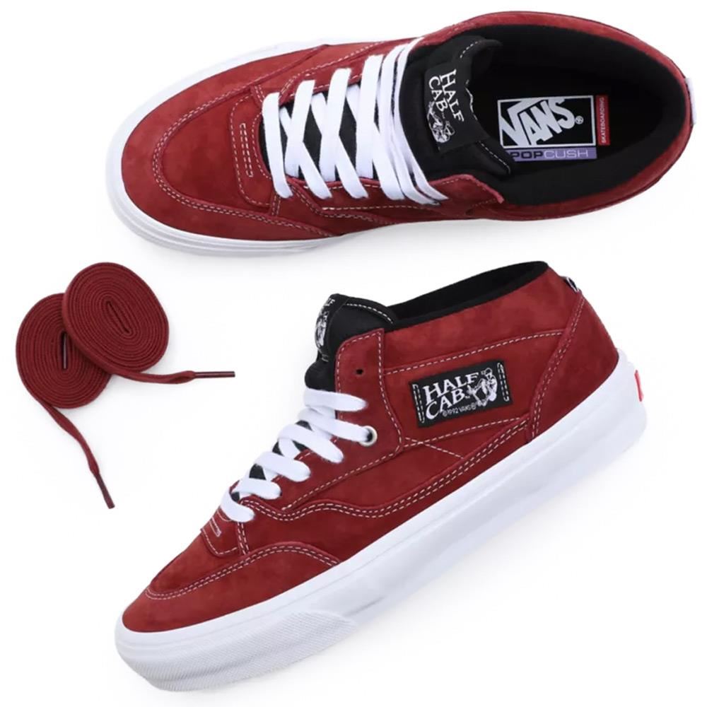 Vans Skate Half Cab '92 Pig Suede - Brick