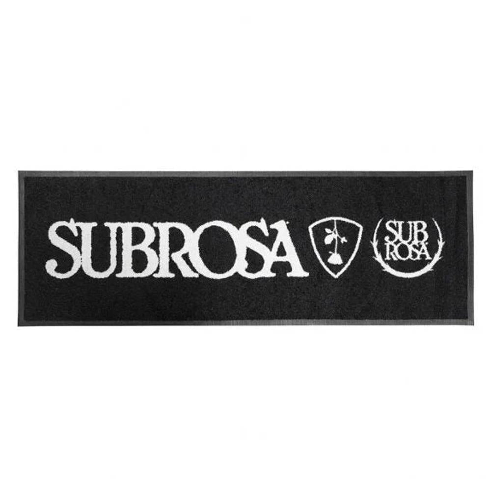 Subrosa Logo Floor Mat - Black