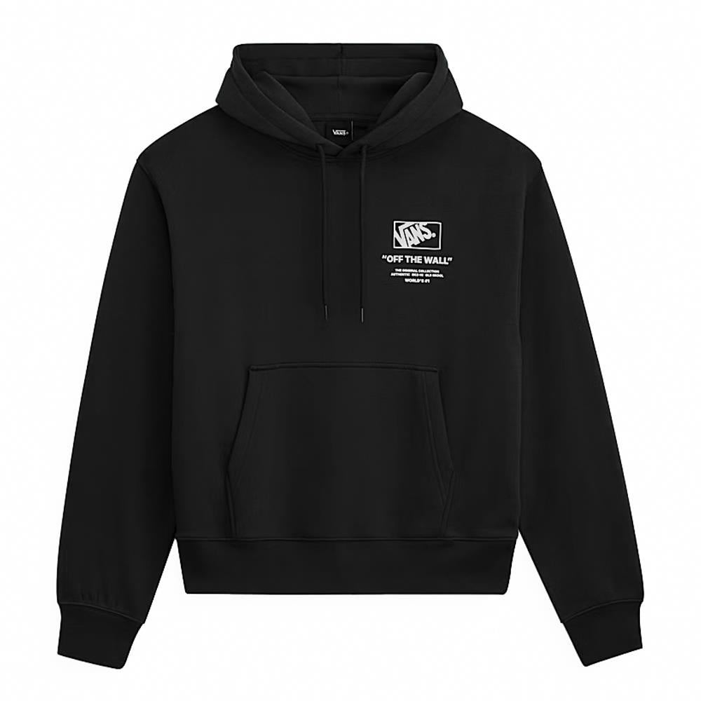 Vans Stacked Hi Pullover Hoodie - Black/White