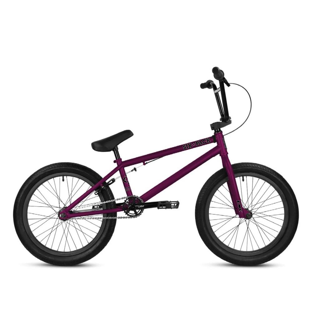 bmx bicycle for sale in jamaica DK Six Pack 20" BMX Bike Eggplant