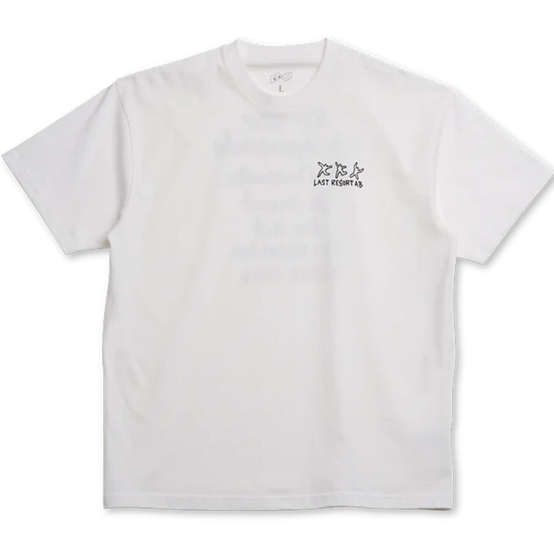 Last Resort AB Message T-Shirt - White
