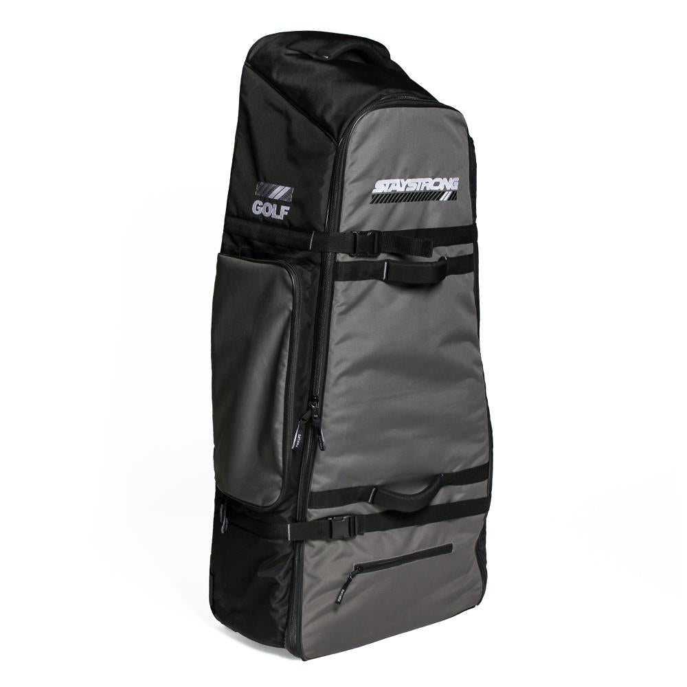 Stay Strong V3 Pro Series Golf/Bike Bag - Black and Grey