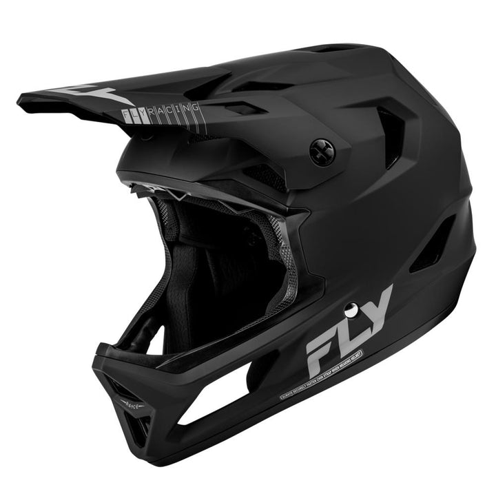 Fly Racing Rayce Solid Helmet - Matte Black