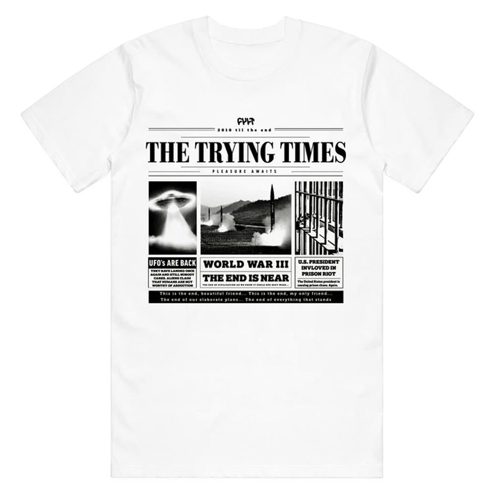 Cult Trying Times T-shirt - White