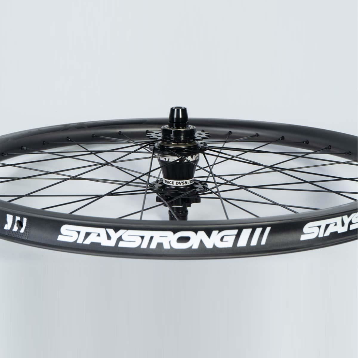 Stay Strong Carbon 24" Disc 1.75" Wheelset