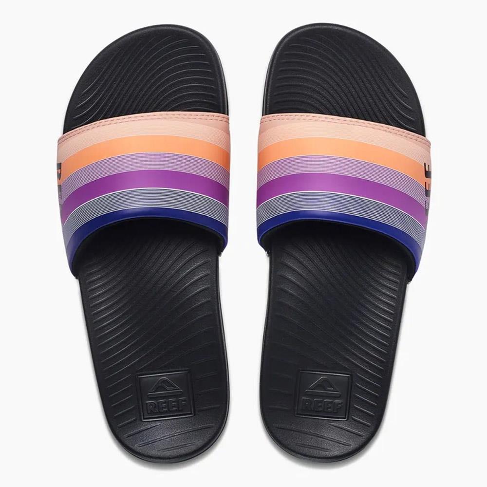 Reef Womens One Slide - Retro Stripes