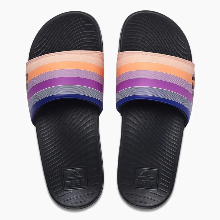Reef Womens One Slide - Retro Stripes