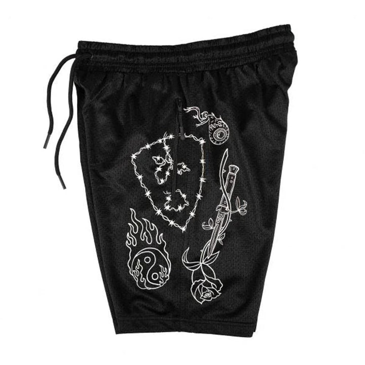 Subrosa Yung Rose Shorts - Black