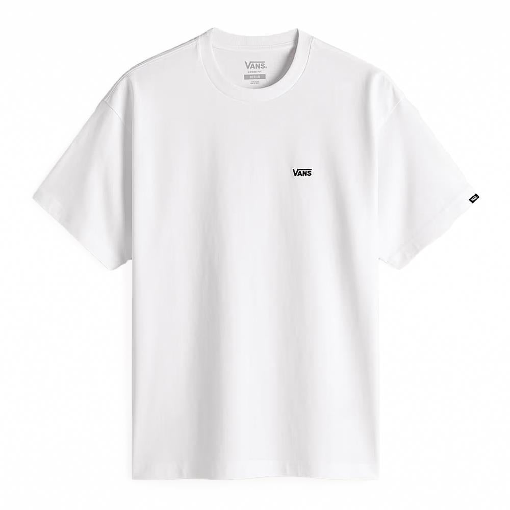 Vans Left Chest Logo T-shirt - White/Black