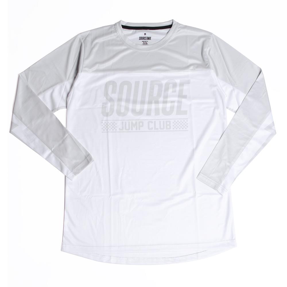 Source BMX x Jump Club Practice Race Jersey - White
