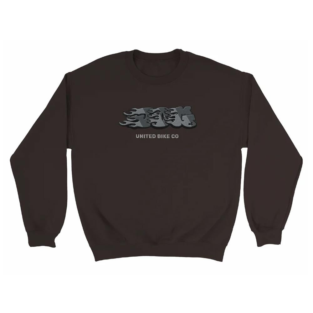 United Jo Gass JOG Signature Crewneck Sweatshirt - Brown
