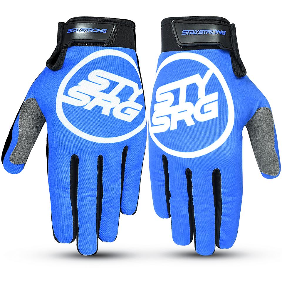 Stay Strong Staple 3 Gloves - Blue