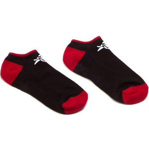 Animal Low Cut Socks - Black/Red