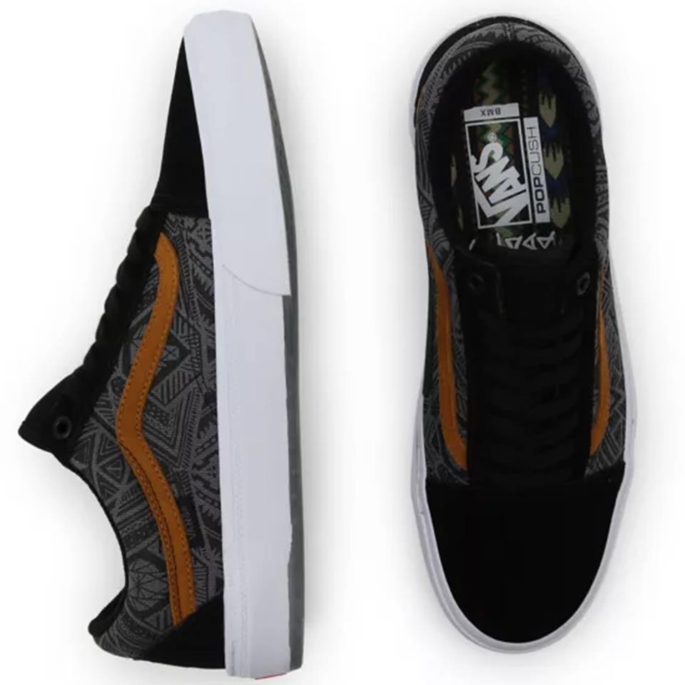 Vans Old Skool BMX - (Courage Adams) Noir/Brun doré