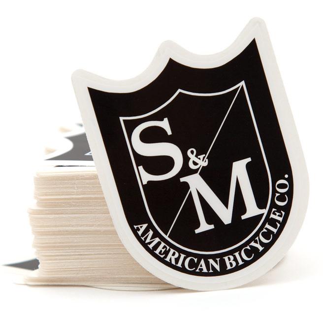 S&M Pegatina de escudo medio