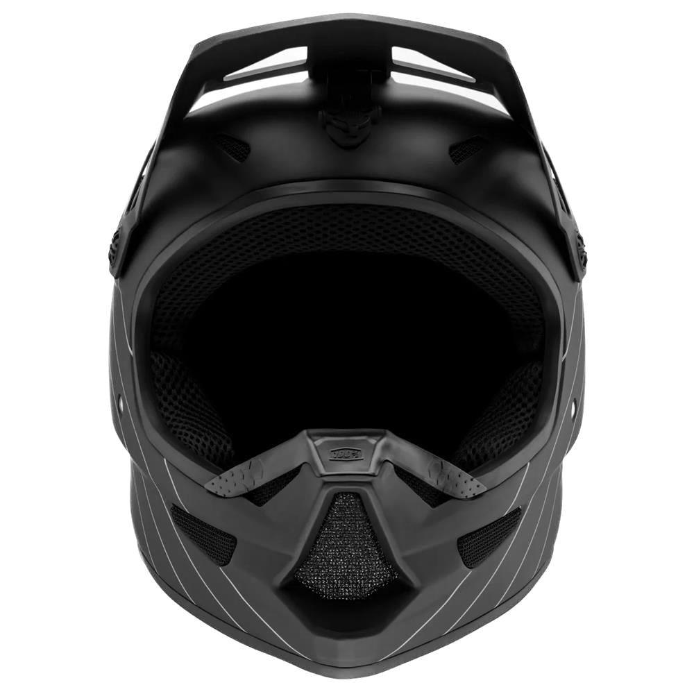 100% de casco de carrera de estado - esencial Negro