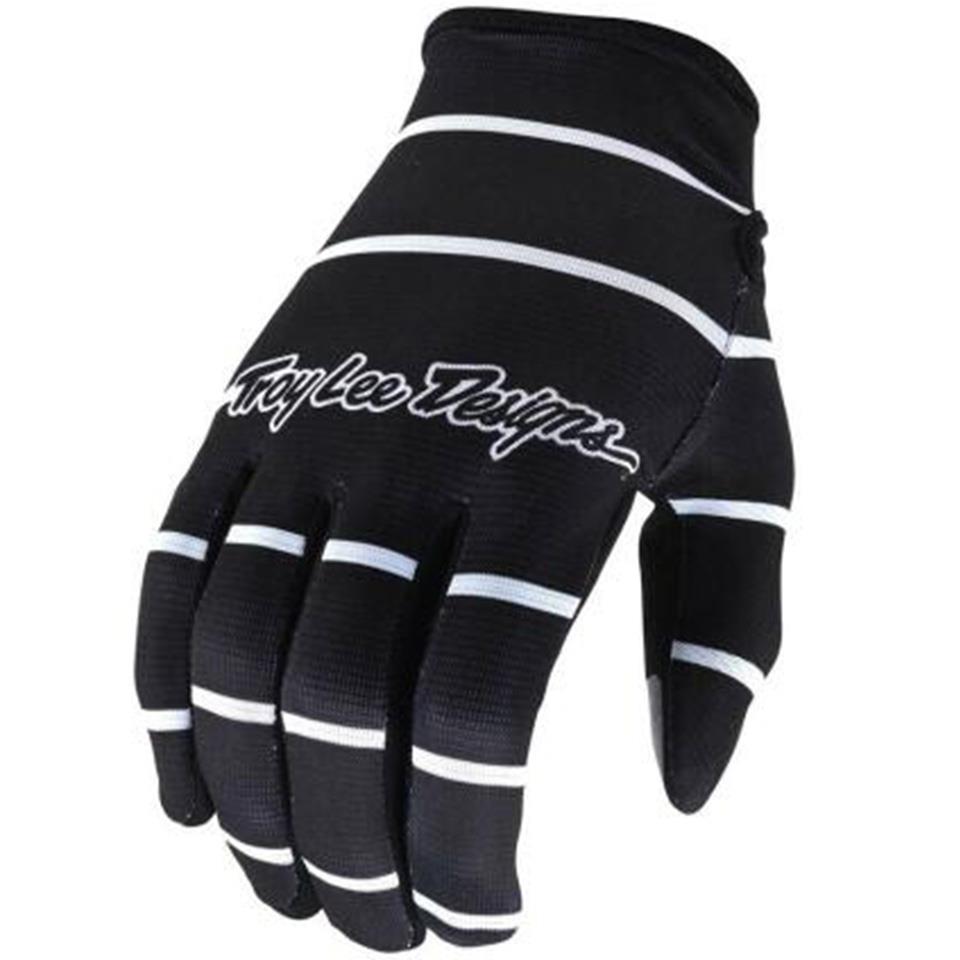 Troy Lee Flowline Race Glove - Streifen Schwarz