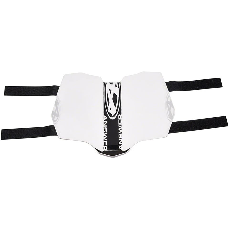 Answer BMX Race Side Number Plate - White/Black