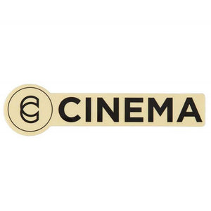 Cinema Pegatina - Negro