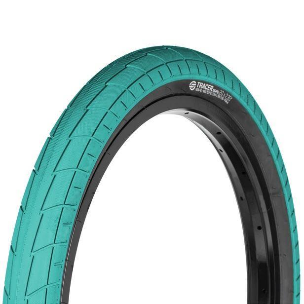 Salt Tracer Tire - Teal blue