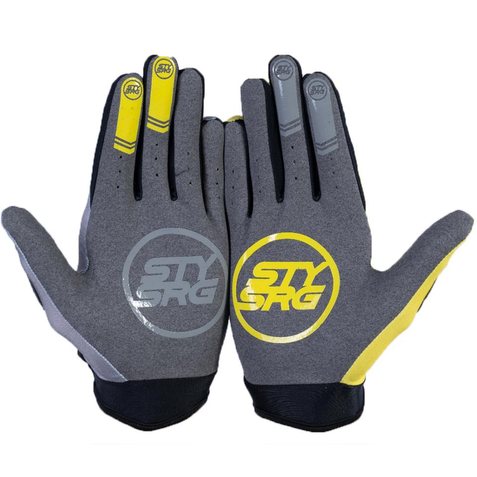 Stay Strong Opposite Gloves - Grey/Yellow
